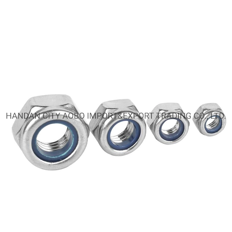 Stainless Steel Heavy Nut Nylon Lock Nut Square Nut Butterfly Nut Hex Coupling Nut Wing Nut Thin Nut Flange Nut Hex Nut