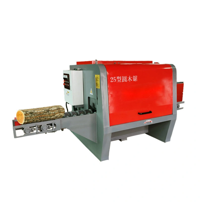 Round Log Wood Multi Rip Saw Machine for Woodworking