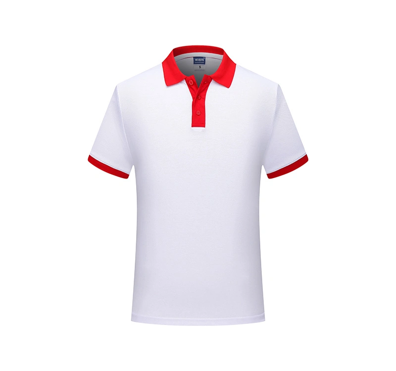 قميص بولو ملون فارغ بتصميم قمصان بسيطة
