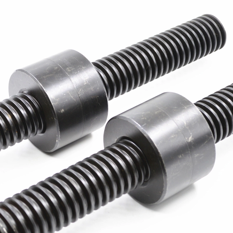 8.8 10.9 Grade Stainless Steel Galvanized Full Thread Acme Trapezoidal Stud Bolt Threaded Rod