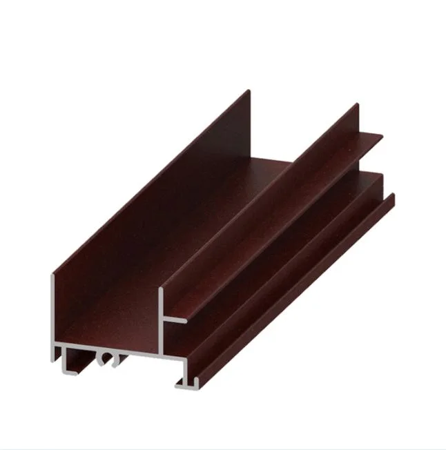 Powder Painting Extruded Aluminium Windows Doors Profiles for Kitchen Cabinet