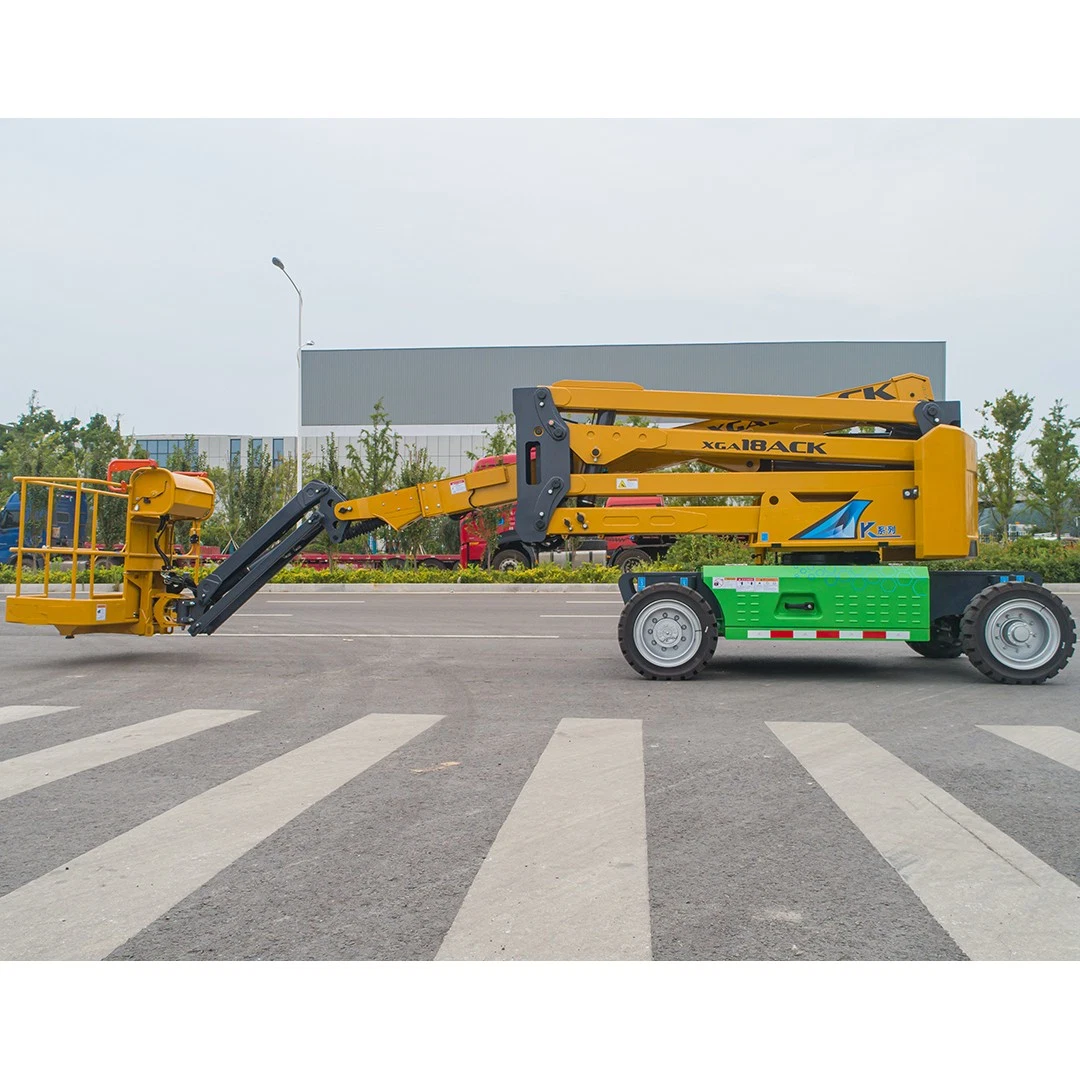 Xga18ack 18m Bucket Truck Aerial Working Platform Electric Towable Boom Lift