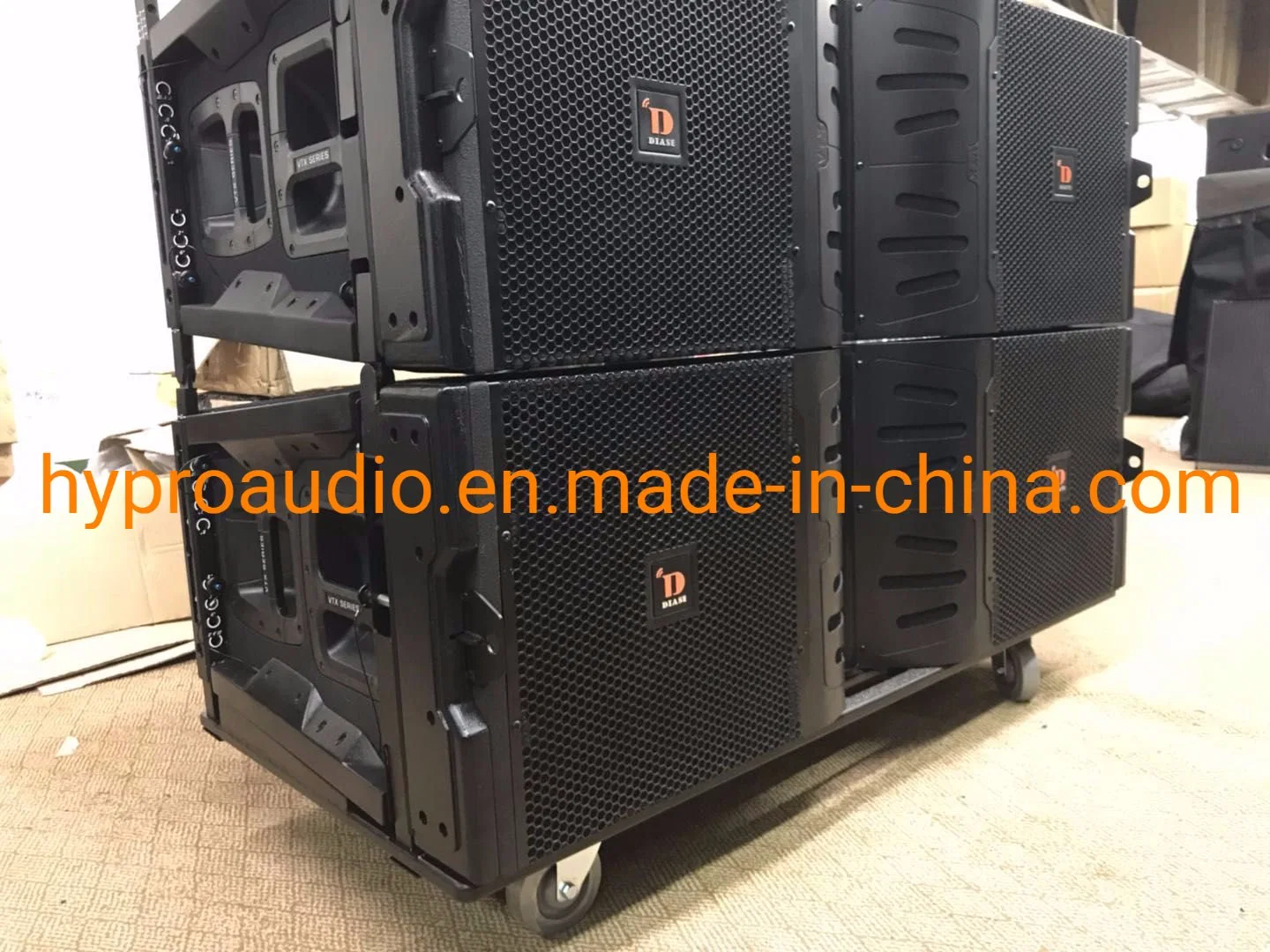 Vtx V25 série Audio professionnel 15 pouces Double enceinte de line array professionnel à trois voies