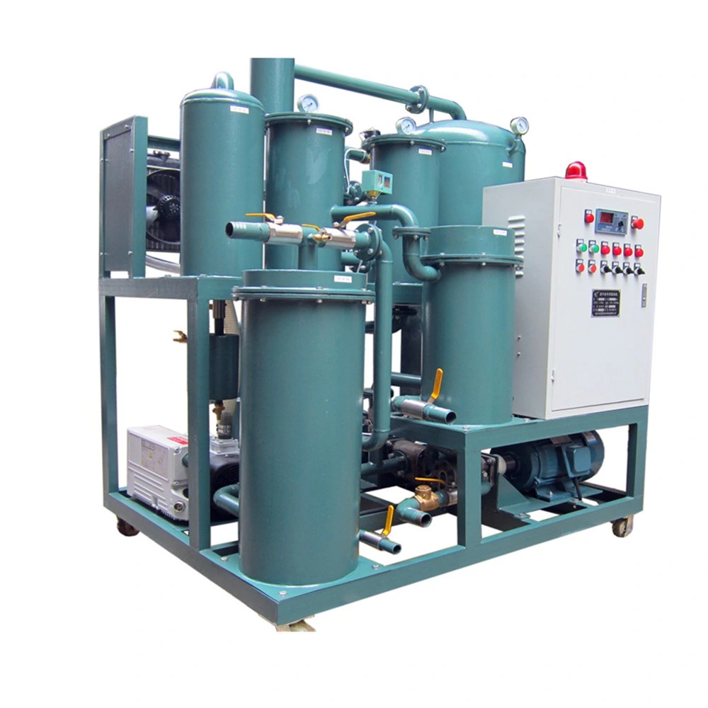 Waste Engine Oil Motor Oil Vacuum Dehydration Filtration System