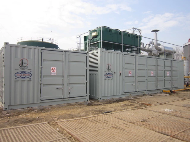 625kVA Oil Gas Generator Set with Container High Efficiency