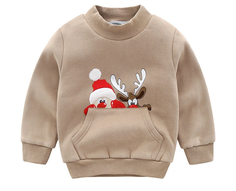 Manufacturer Factory Kids Cotton Pullover Knitted Custom Sweater Children Apparel