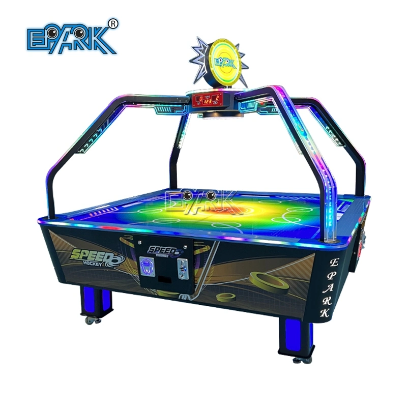 Machine à pièces de jeu Epark, 4 personnes, vitesse de hockey à l'intérieur Jeu de jeu d'arcade de sport