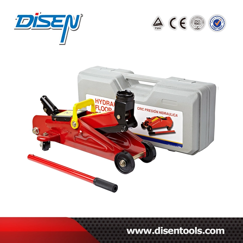 Manual Hydraulic Floor Jack with Plastic Box 2 Ton with Handle