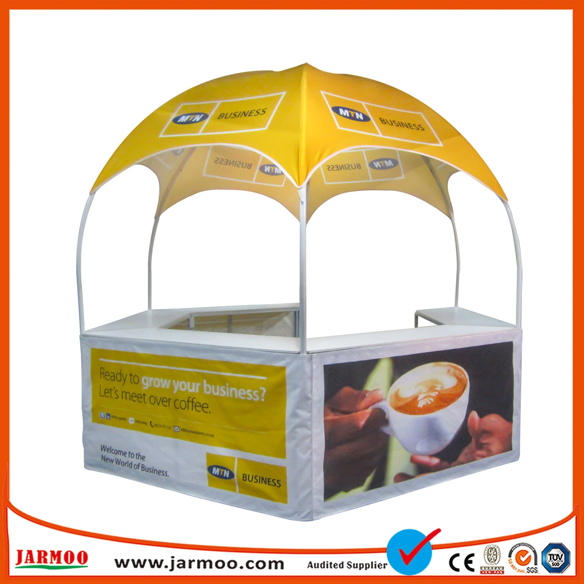 Promotional Advertising Dome Kiosk Canopy Tents Trade Show Hexagon Gazebo