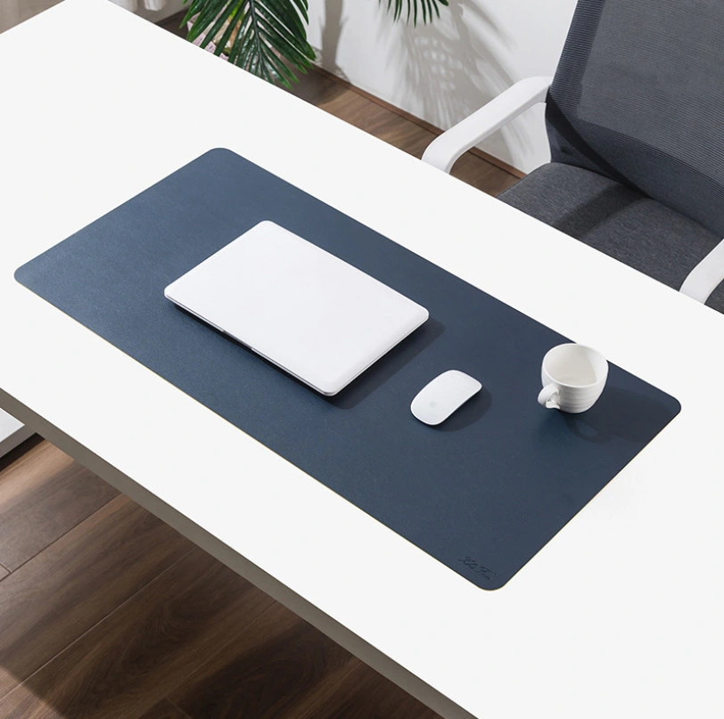 Large PU Leather Anti-Slip Office Use or Computer Gaming Mouse Pad