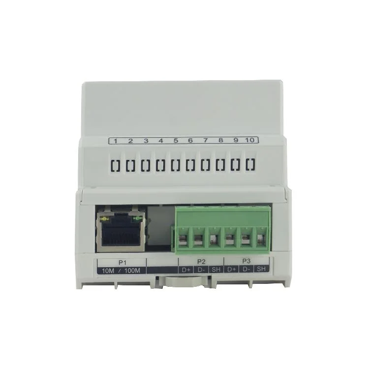 PMC-1302-3 35mm serielles Ethernet-LoRa-Gateway für DIN-Schienen, zwei RS-485-Anschlüsse optional Wireless LoRa