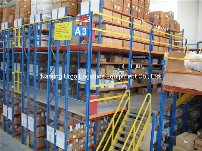 Heavy Duty Steel Structure Mezzanine Shelving Warehouse Storage Rack