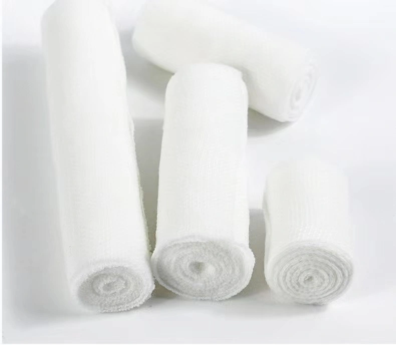 Medical Absorbent 100% Cotton Gauze Roll Dressing Gauze Roll
