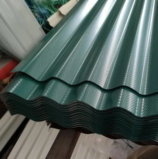 Zinc Coated Colorful Roofing Steel Corrugated Sheet Metal Roofing for Sale