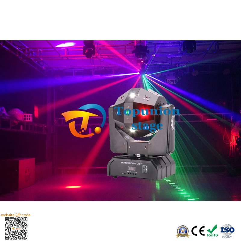 LED 16PCS Three in One Shaking Head Laser Dyeing Strobe Effect Lights for Party Performance