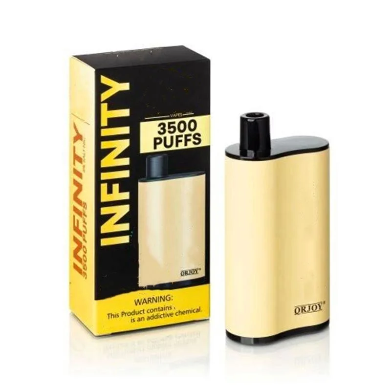 New Trending E Cigarette 15 Flavors Fumed Infinity 3500 Puffs Disposable/Chargeable Vape Box