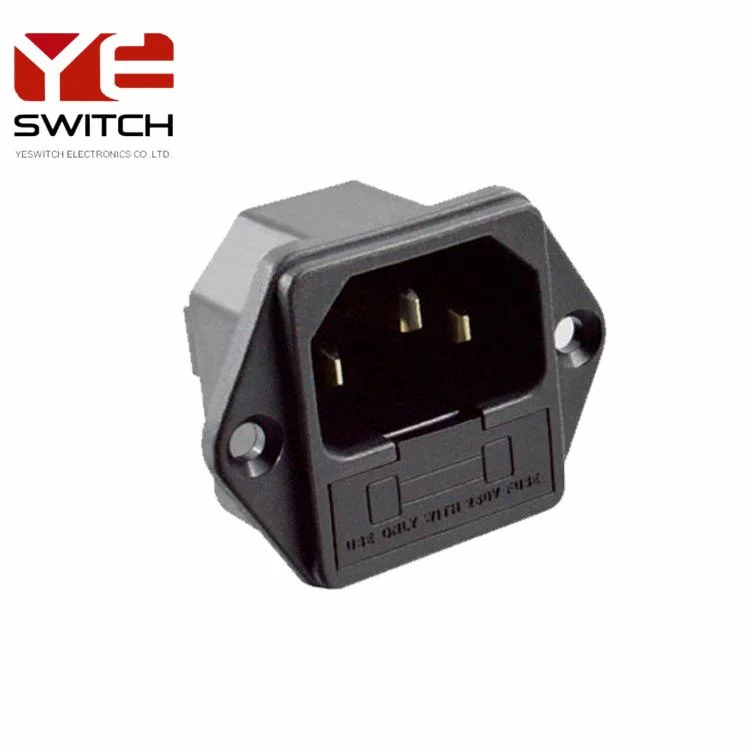 AC Power Socket with Fuseholder 10A / 250V