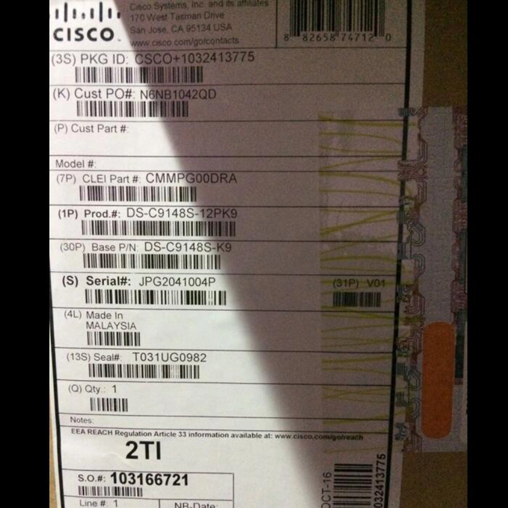 Cisco Ws-C6506-E Catalyst 6500 Enhanced 6-Slot Chassis, 12ru, No PS, No Fan Tray Ethernet Switch