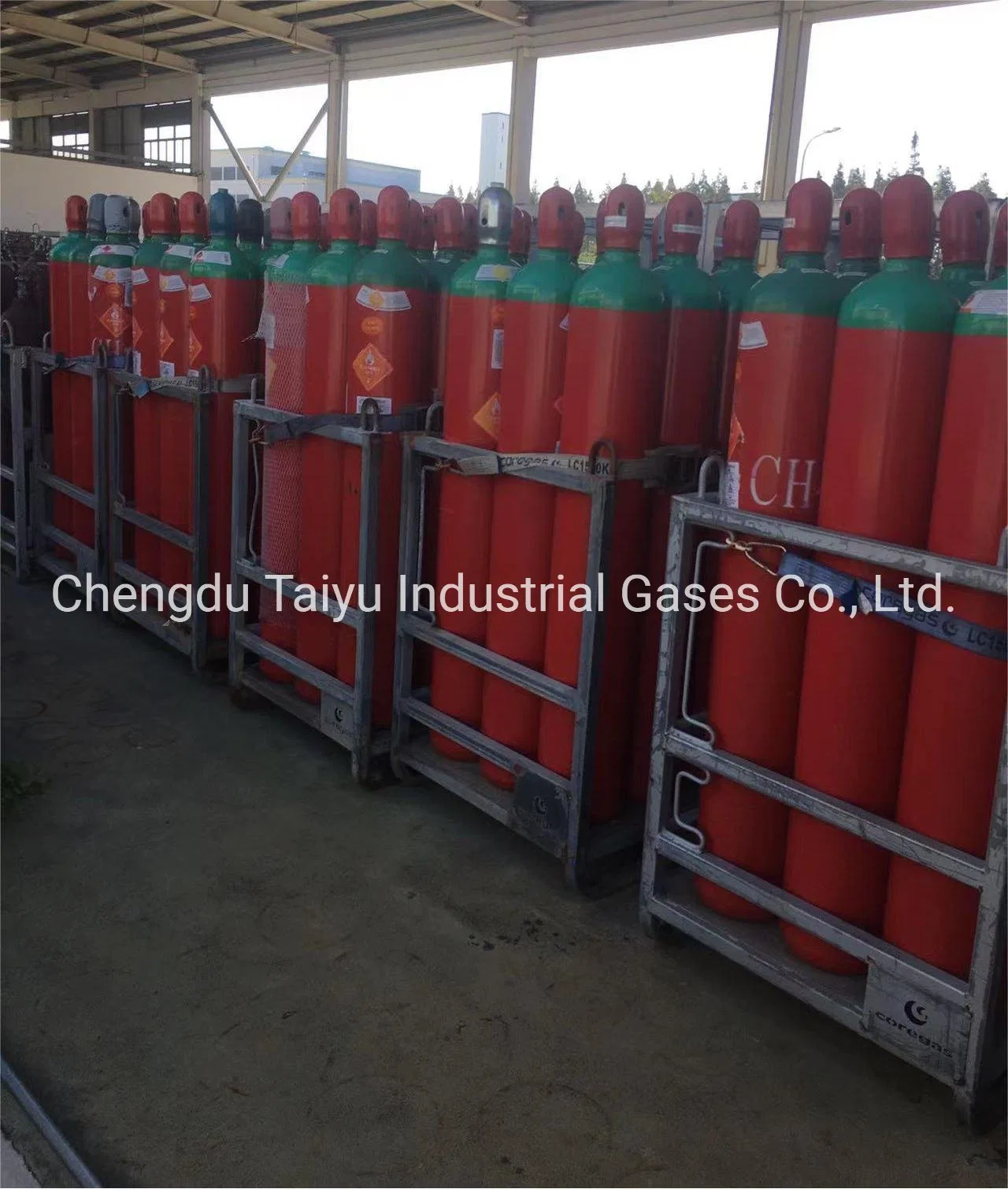 Buy High quality/High cost performance  Industrial Gases 99.9% - 99.9999% Purity Methane CH4 Gas