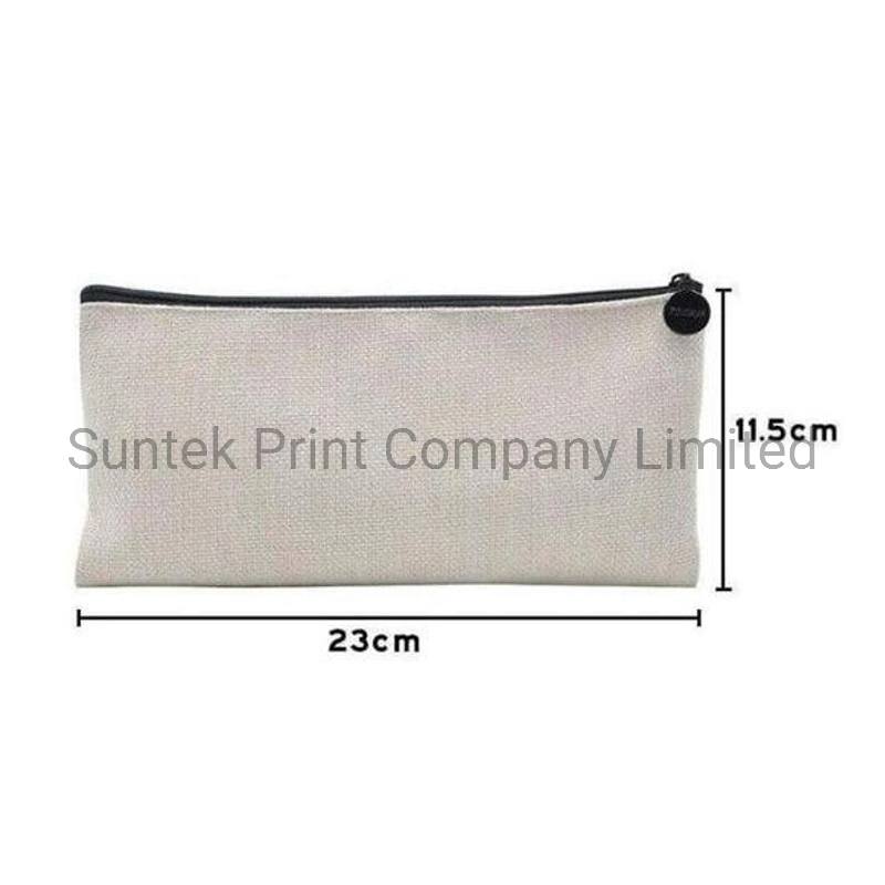 Blank DIY Linen Make-up Bag & Pencil Bag