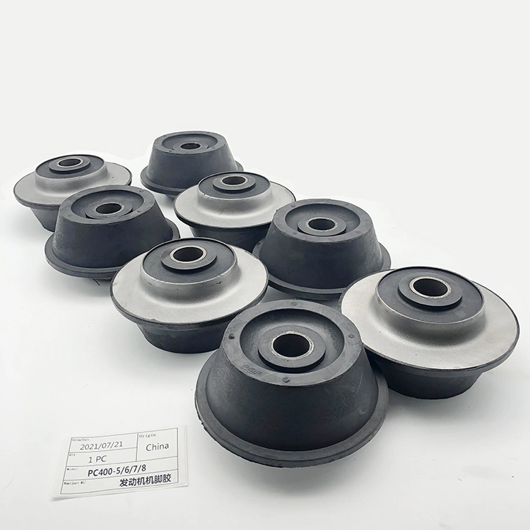 Supplying Multiple Types/Size Flexible Rubber Mounts Engine Excavator Parts Engine Cushion for PC400-5-6-7-8