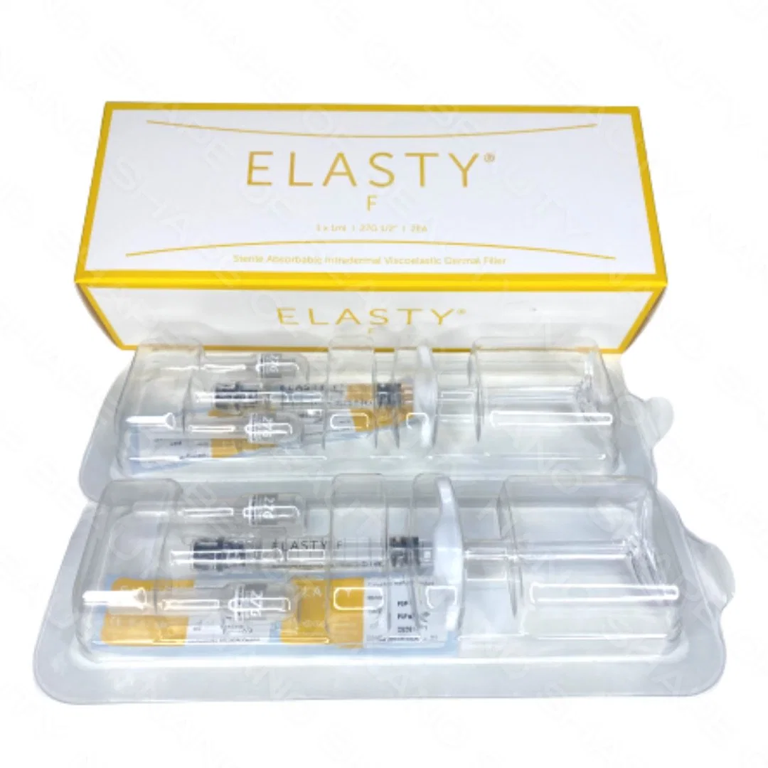 Wholesale/Supplier Long Lasting Elasty G D F Plus Dermal Filler with Lidocaine Cheek Chin Jawline Lips Nose Nasolabial Fold Hyaluronic Acid Stylage Juvederms' Gel Filler