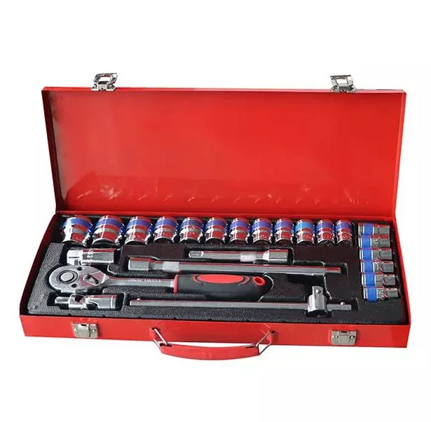 High Quality Hand Tool Set 24 PCS Combination Socket Wrench Set Torque Wrench Set Tools