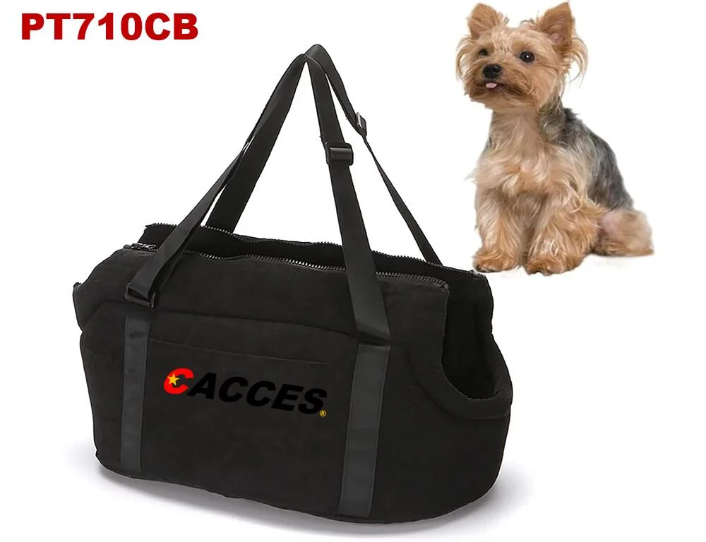 Pet Carrier Purse Tote Bag Warm Breathable Portable Travel Bag W/Leash Hook for Cats, Dogs for Shopping Hiking Walking Dog Carrier Black/Gray/Red, S/L 2 Sizes