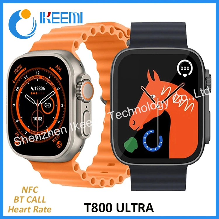 Serie 8 Smart Watch T800 Ultra Bluetooth Call Männer Frauen Sport Fitness Wasserdicht Smartwatch Mobiltelefon