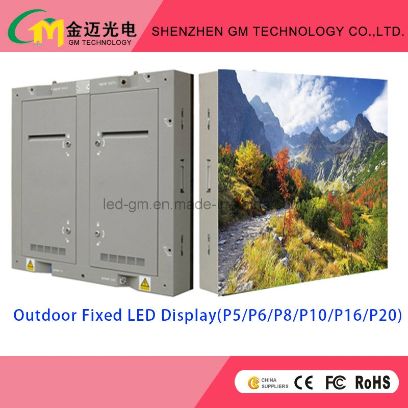 Voltage Automatic Adjustable (110V/240V) Outdoor Advertising Billboard LED Digital Display (P10mm)