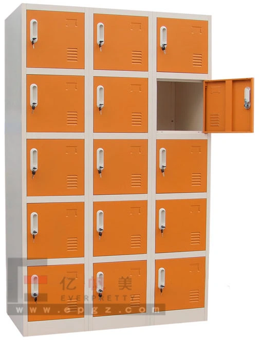 Muebles de armarios de almacenamiento de acero de buena calidad para Office School