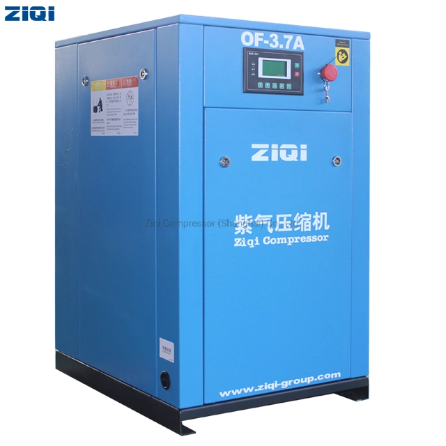 Factory Pricing Direct Selling Low Noise 3.7kw 5HP 8bar 116psi 10bar 145psi Stationary AC Power Scroll Oilless Air Compressors for Industry