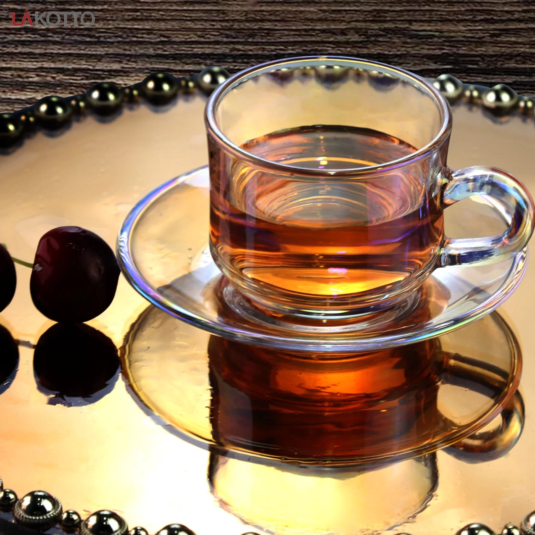 Novo Escritório de vidro Lakotto chá de vidro basculante do Café Copos Caneca Cup
