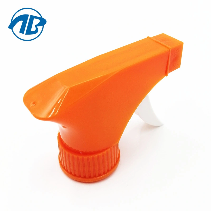 PP Garden Trigger Sprayer with White Normal Trigger and Orange Cover