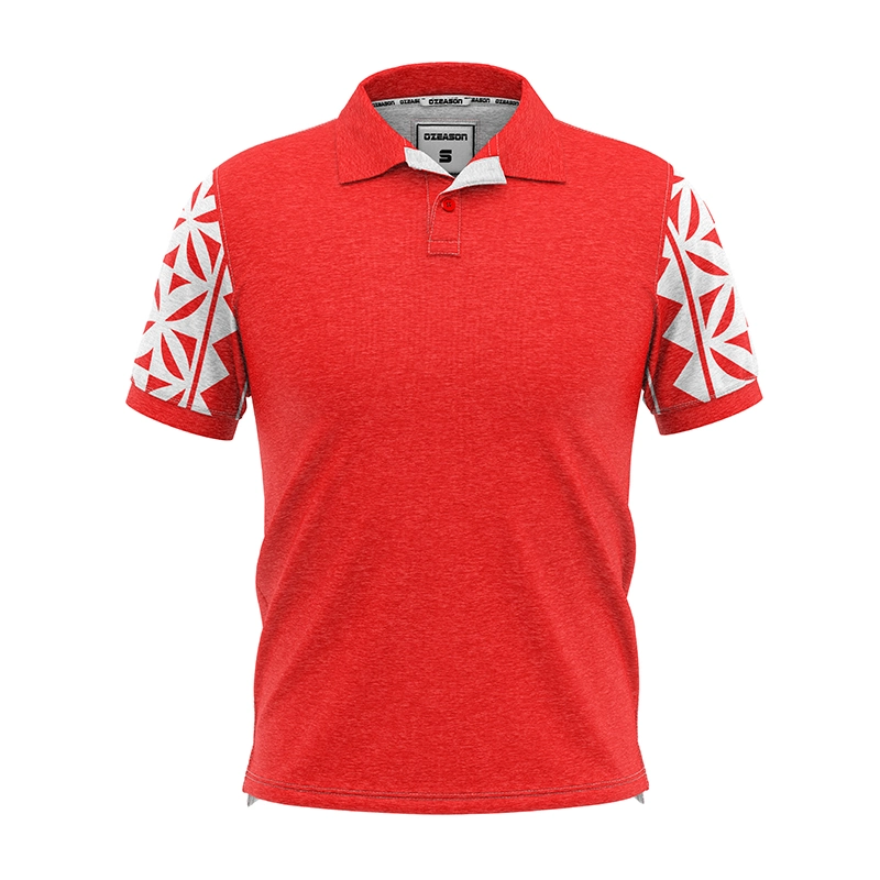 Custom Sublimation Plain Polo T-Shirt Restaurant Uniform Men Two Tone Polo Shirts