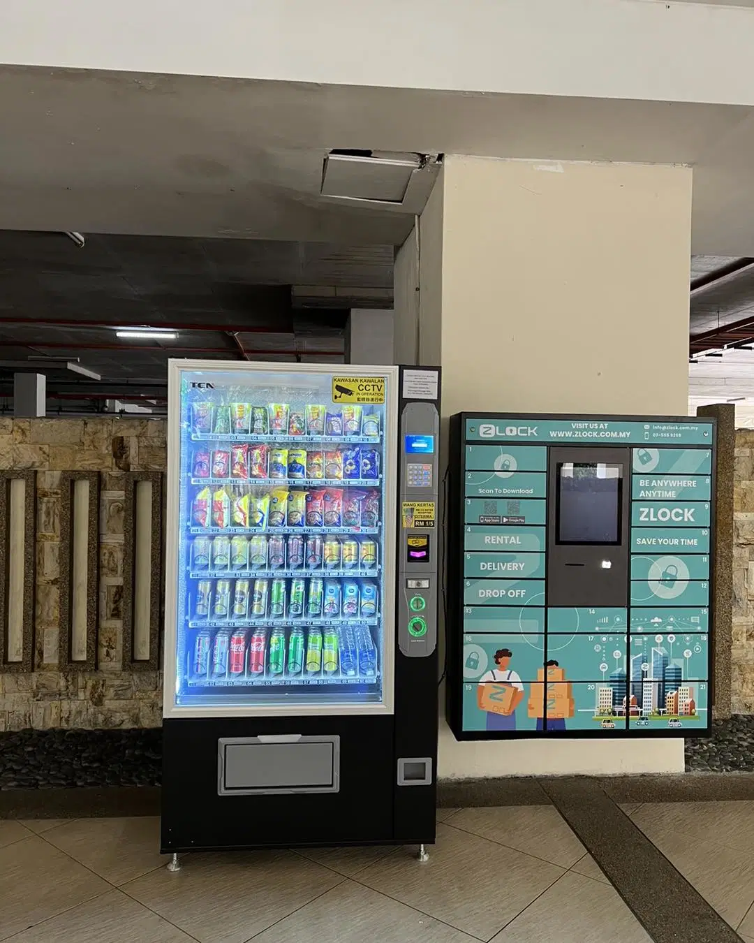 Tcn Snack Getränke Kaltgetränk Bier Milch Automatische Kombi-Vending Maschine mit CE und ISO9001 Zertifikat