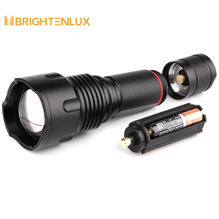 Brightenlux Original Factory Supply Aluminum Alloy Powerful Hunting 10W LED Flash Big Size Torch Light