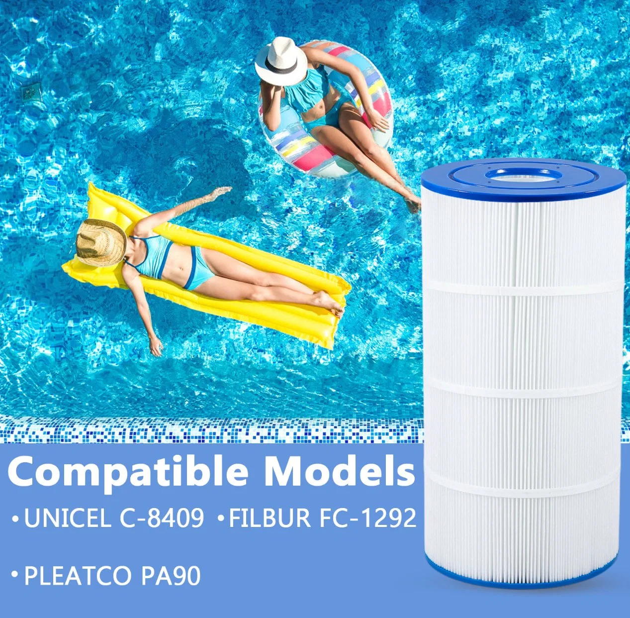 Outdoor Pure Shower Inflatable Housing Swimming Pool Balboa High Pressure Therapy Shower Bath SPA Water Filter Cartridge