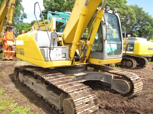 Used Second Hand Crawler Construction Machinery Equipment Second Hand Excavadora De Orugas Sumitomo Sh210-5 Sh120 Sh130 Sh300 Sh200-5 Excavadora Usada