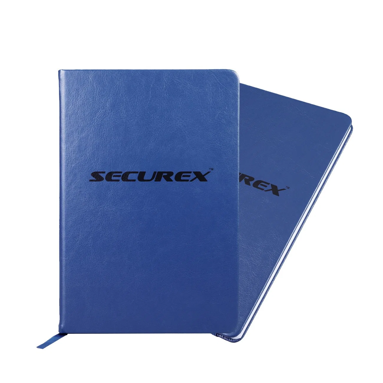 Custom A5 Soft Cover PU Leather Glue Bound Cheap Notebook