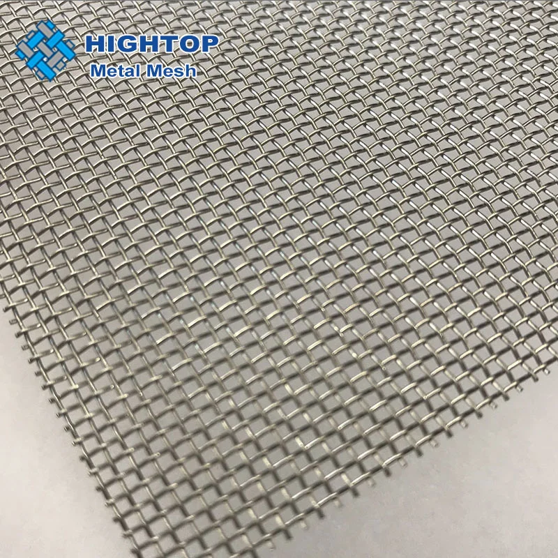 Monel 400 401 404 405 Chiffon tissé en métal de Wire Mesh pour l'industrie du pétrole