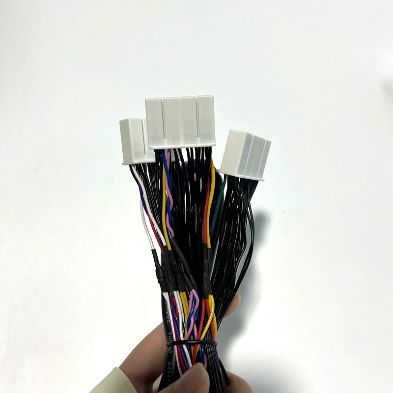 Grupo de cables de pantalla de audio de automoción personalizado de fábrica