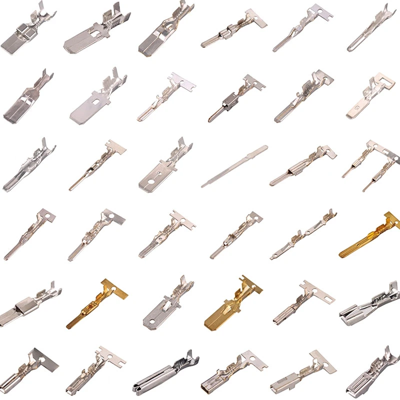 Basic Customization Crimp Terminal Brass Terminal Connector Female Metal Stamping Wire Connector Terminal