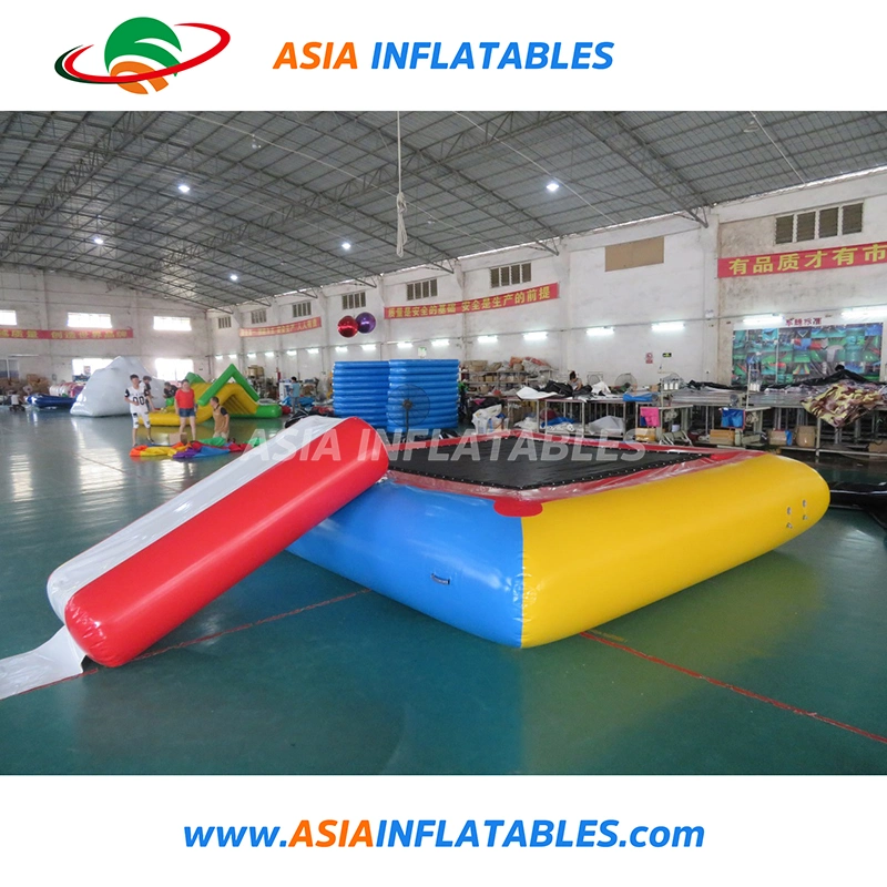 Hot Selling Inflatable Water Trampoline Outdoor Floating Water Toys Trampoline