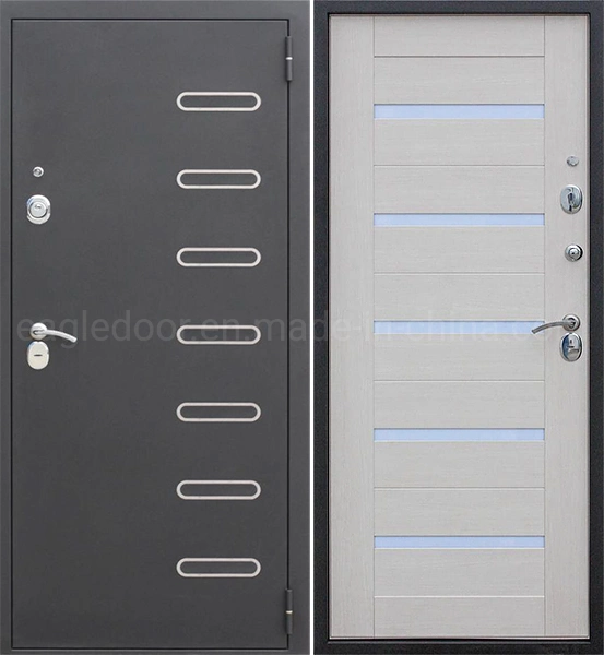 Armored Exterior Front Russia Turkey Doors Steel Security Entrance for Sale