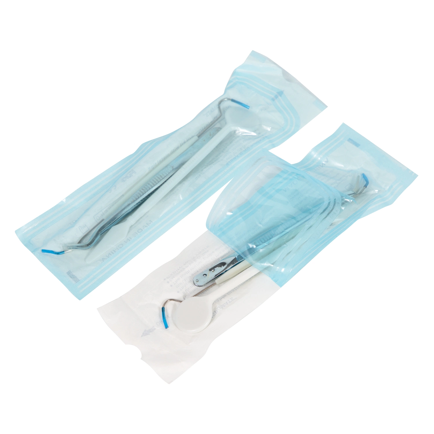 Einweg-Dental-Kits Medizinisches Instrument Pinzette Spiegel Probe 3 Zoll 1 Zahnarztkit