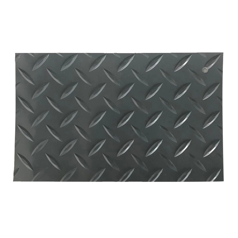 5 Bar Checker Pattern Rubber Roll Non Slip Plate Rubber Sheet Flooring Mats