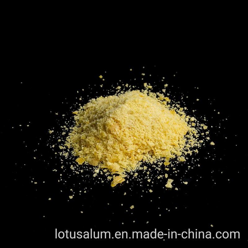 El tratamiento de agua potable Polyaluminum Chloride Polvo amarillo