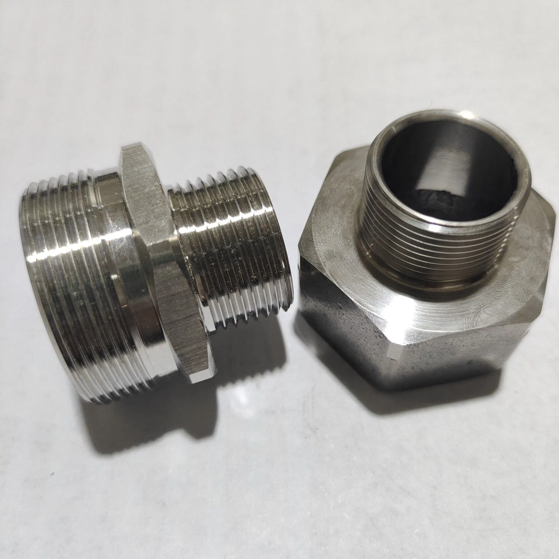 Stainless Steel Cold Heading Joint Threaded Joint Valve Connector Pipe Fitting