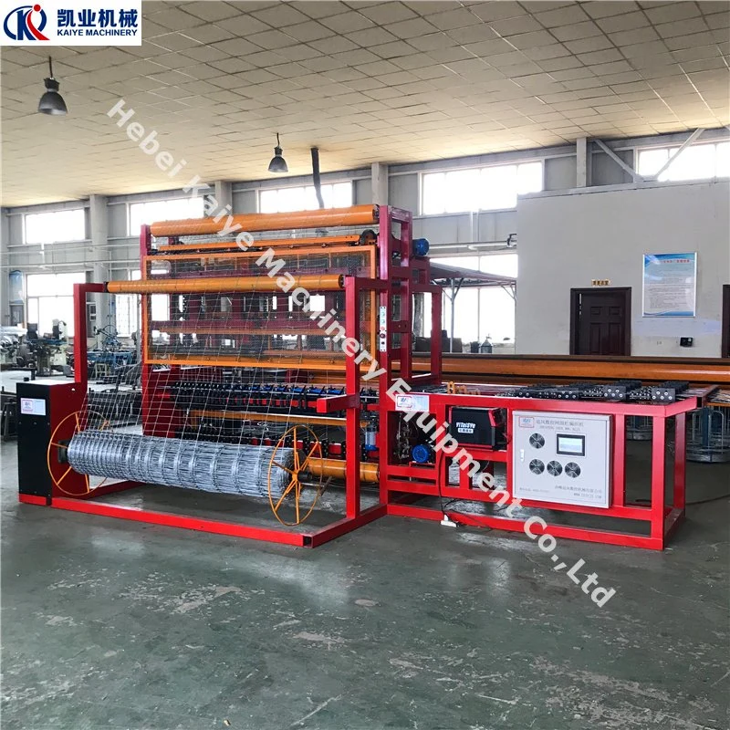 Wire Mesh Welding Machine-CNC-Grassland Field Fence Mesh Knitting Welding Machine for Animal Fence